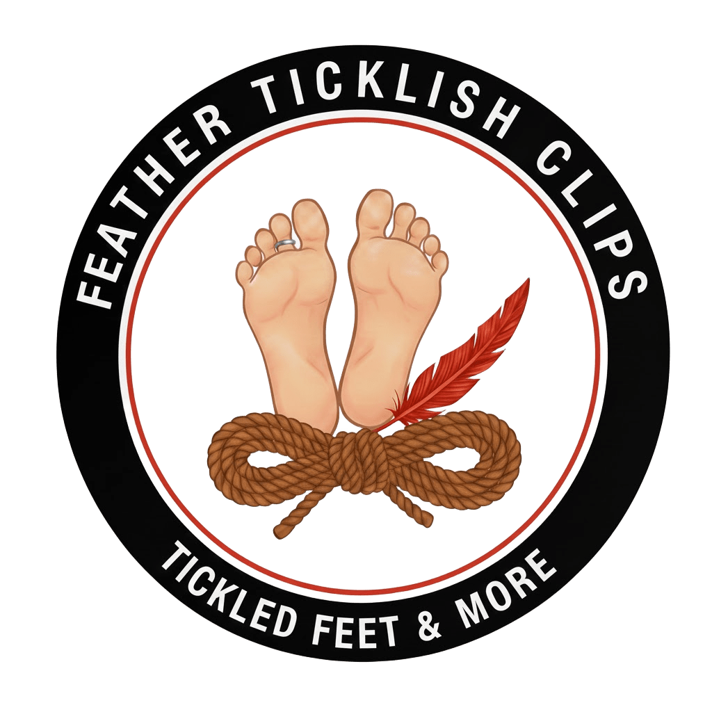 Feather Ticklish Feet Logo